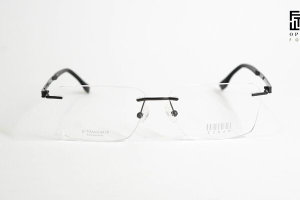 Muške dioptrijske naočare Einar's G8080D titanium stakla na bušenje