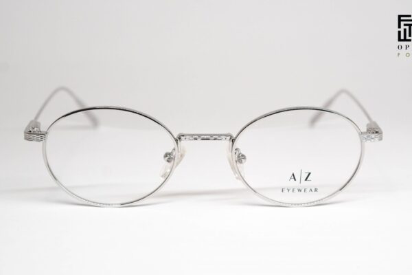 Ženske dioptrijske naočare A-Z Trend 301C metalne srebrne detalji na ručicama