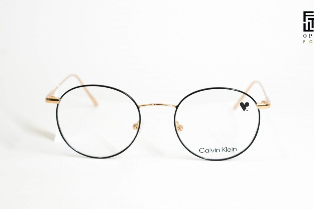 Ženske dioptrijske naočare Calvin Klein CK5460 715 metalne crne