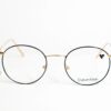 Calvin Klein CK5460 715 – prednji prikaz Ženske dioptrijske naočare Calvin Klein CK5460 715 metalne crne
