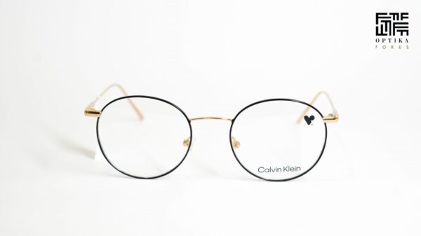 Calvin Klein CK5460 715 – prednji prikaz Ženske dioptrijske naočare Calvin Klein CK5460 715 metalne crne