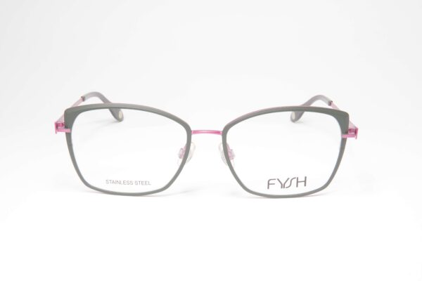Ženske dioptrijske naočare Fysh 3636 M103 Grey Fuchsia