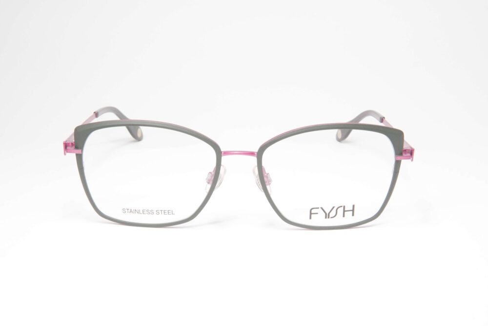 Fysh 3636 M103 – prednji prikaz Ženske dioptrijske naočare Fysh 3636 M103 Grey Fuchsia