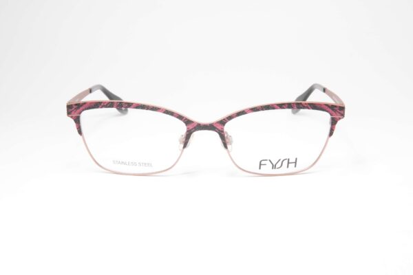 Ženske dioptrijske naočare za vid Fysh 3633 M106 Burgundy Rose