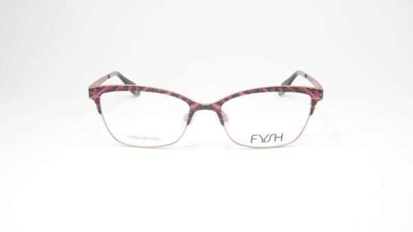Ženske dioptrijske naočare za vid Fysh 3633 M106 Burgundy Rose