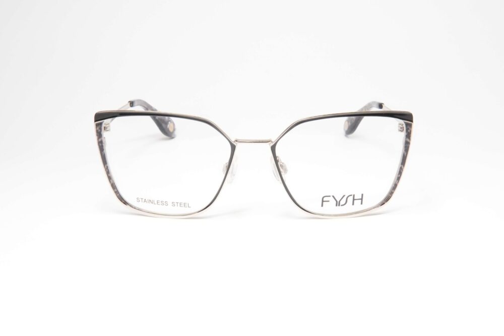 Ženske dioptrijske naočare Fysh 3651 S200 Black Pearl Gold