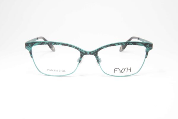 Ženske dioptrijske naočare Fysh 3633 M104 Teal