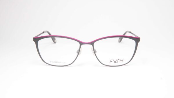 Fysh 3642 M203 – prednji prikaz Ženske dioptrijske naočare Fysh 3642 S203 Grey Fuchsia