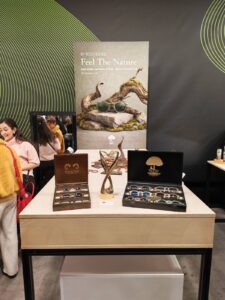 Dekoracija brenda za suncane naocare i naocare za vid Root and Steel na MIDO sajmu 2026. godine